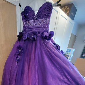 Purple Ball Gown